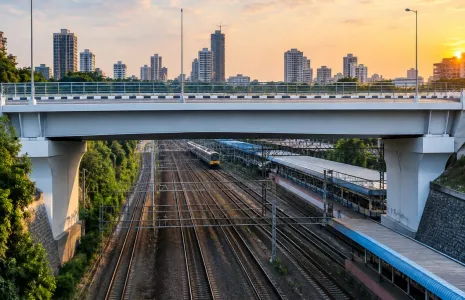 Reconstructed Sion Railway Bridge to Open for Traffic Soon