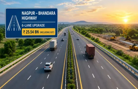 Nagpur-Bhandara Highway Set for Six-Lane Upgrade at Rs. 25.54 bn