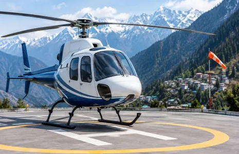 Himachal CM Launches Helicopter Services to Rampur, Kinnaur