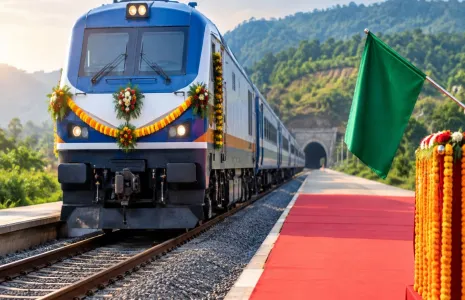 Chhattisgarh CM Sai Inaugurates Two Rail Lines