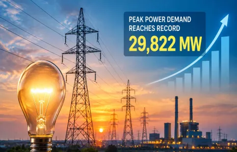 Gujarat Power Demand Hits Record 29,822 MW
