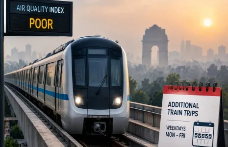 As GRAP-1 Curbs Take Effect, Delhi Metro to Add Weekday Trips