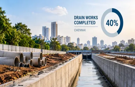 TVK Government Completes 40 Per Cent of Chennai Drain Works