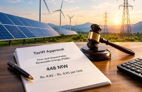 CERC Approves 448 MW FDRE Tariffs at Rs. 4.82–Rs. 4.91 per Unit